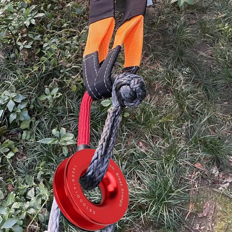 Rope Retention Pulley Rope Shackle Kit High Toughness for Off