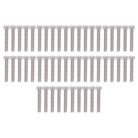 50Pcs Hex Socket Cup Head Screw Galvanized Steel M4 for Machine Parts Mold Fixing Clamping2800-0004-0025