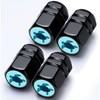 Tire Valve Stem Caps Turtle Car Accessories 4-Pack-Aluminum Alloy Rust-Proof