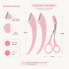 Eyebrow Razor Set for Face & Brow Grooming – 12-Piece