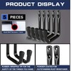 Dreecy J Utility Hooks for Hanging Heavy Duty Garage Storage