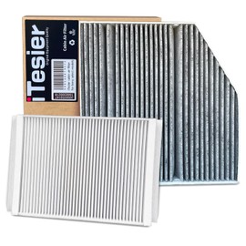 ITESIER cabin air filter kit fits Mercedes 2015-2023 GLC300 E300 C300 E350 GLC350e C400 E400, C43/C63/E43/E53/E63/GLC43/GLC63 AMG, Replace OEM 2058350147&1668300218