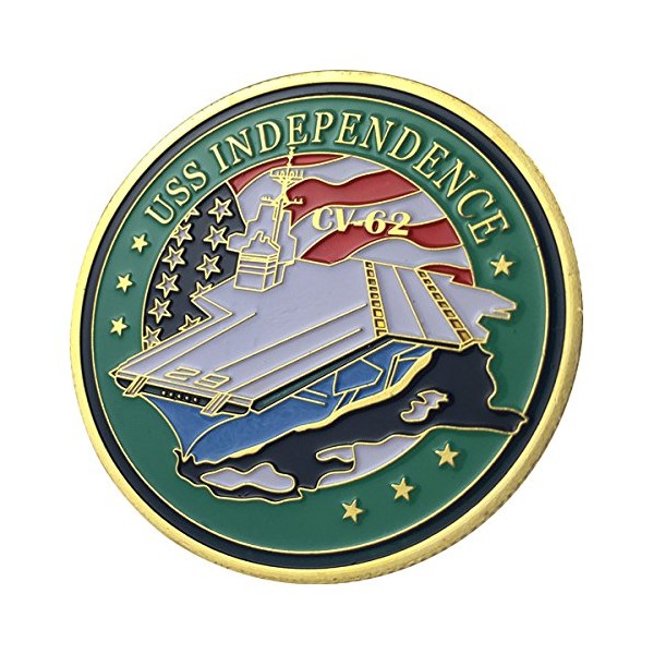 U.S. Navy USS Independence / CV-62 GP Challenge Coin 1126#