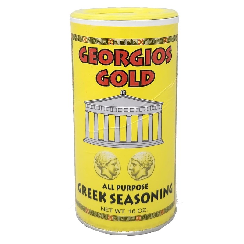 Georgios Gold Greek Seasoning, All Purpose Spice Blend, 16 oz