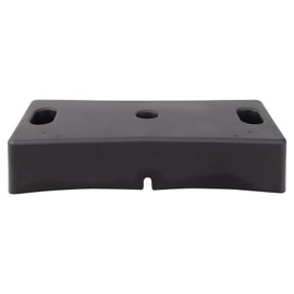 TRQ Front License Plate Bracket Black Compatible with 2016-2017 Hyundai Elantra GT HY1068124