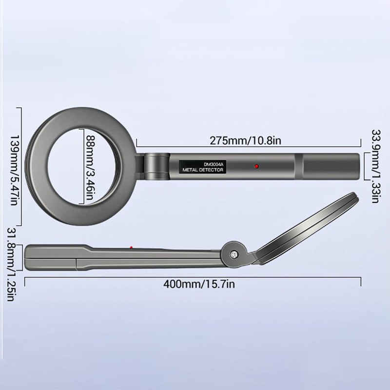 DollaTek Handheld Security Metal Detector High Tool for Scan Sensitivity