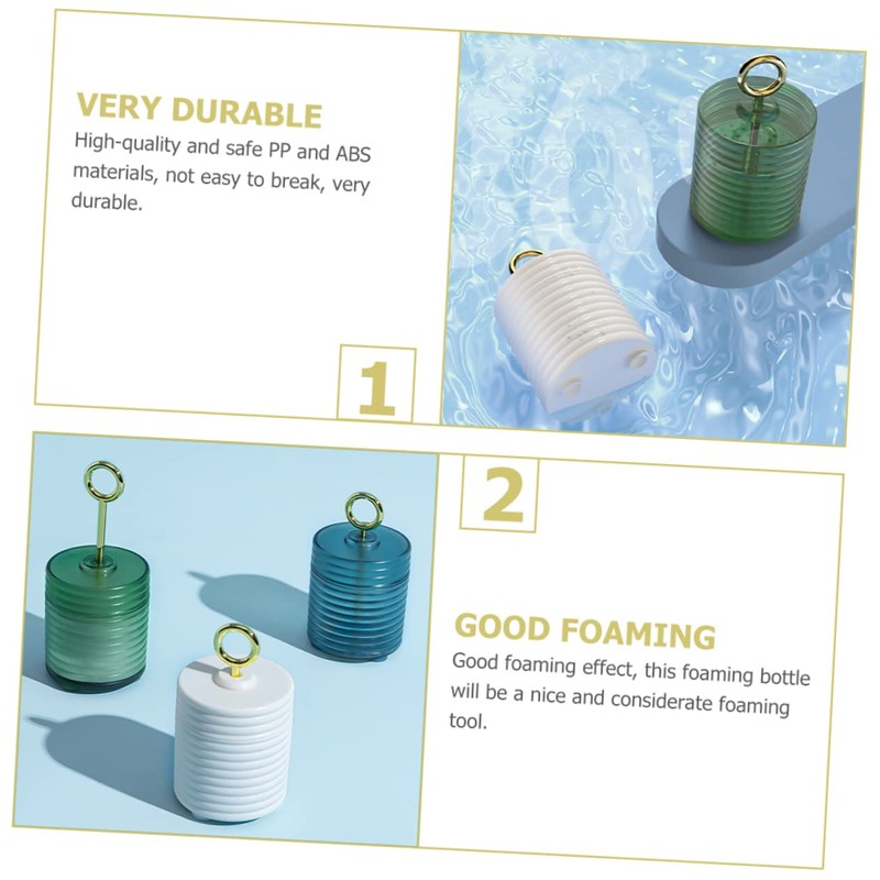 Mikinona Cleanser Foaming Bubbler Portable Face Wash Shower Gel Bubbling