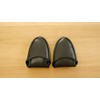 Chausse' 2s24-3,10,11 Portable Slippers, Gentleman's Knit Pouch/Leather Pouch, leather -