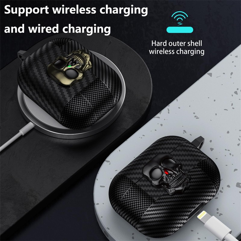 Fofvccv for AirPods 4 Case Cover with Lock & Keychain