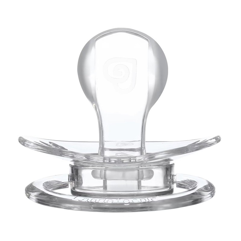 Landofgenie Adult Size Dummy Large Teat Shield Gloss Transparent Design
