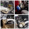 Titanium Turbo blanket for Wastegate 50mm External Turbo Heat Shield