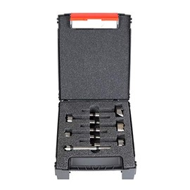 Amboss Werkzeuge Forstner Drill Bit Set 6-Piece Diameter 15 to 40 mm (5 mm Gradation)