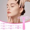 Eyebrow Stencils for Shaping,Reusable Brow Shaper Set 8 Styles -