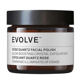 Evolve Organic Beauty - Esmalte facial de cuarzo rosa natural | Lote pequeño, belleza vegana limpia (2 onzas | 2.0 fl oz) el embalaje puede variar