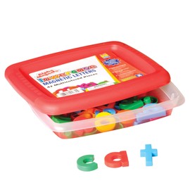 Educational Insights Multicolored Lowercase AlphaMagnets, Juego de 42 Letras minúsculas Perfecto para la educación en el hogar y el Aula, a Partir de 