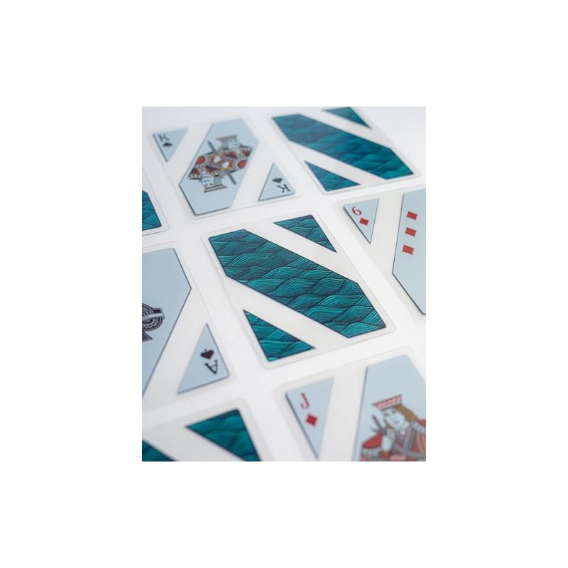 Well Played Waterproof Clear Plastic Playing Cards - Standard Deck