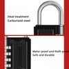 Padlock Combination Lock 4 Digits Suitcase Lock Combination Lock Security