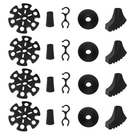 VGOL 20pcs Hiking Pole Accessories Hiking Stick Accessories Trekking Pole Accessories Climbing Stick Accessories Replacement Trekking Stick Protective Accessory