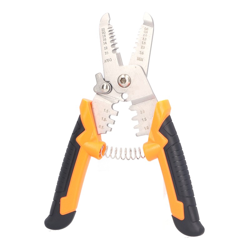 Electrician Crimper Cable Wire Cutter Household Scissors Crimping Wire Stripper