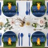 VENTASOL 68PCS Camping Party Cutlery |16 Guests, Including Paper Plates,