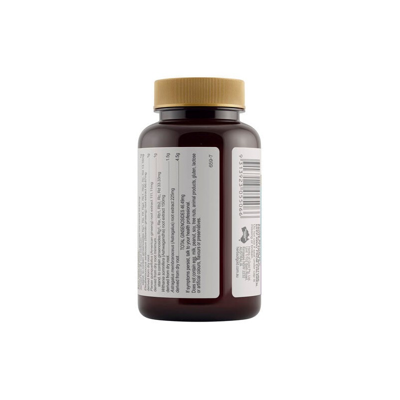 Herbs Of Gold Ginseng 4 Energy Gold 60 Tablets