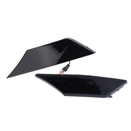 Riloer Smoked Lens Amber Sequential Turn Signal Blinker Lamp, Compatible with Honda 2016-2018 Civic 10th gen sedan/coupe/hatchback, LED Front Wheel Side Marker Lights