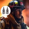 Zonon 4 Set Firefighter Helmet Accessories Include 4 Spikes 4