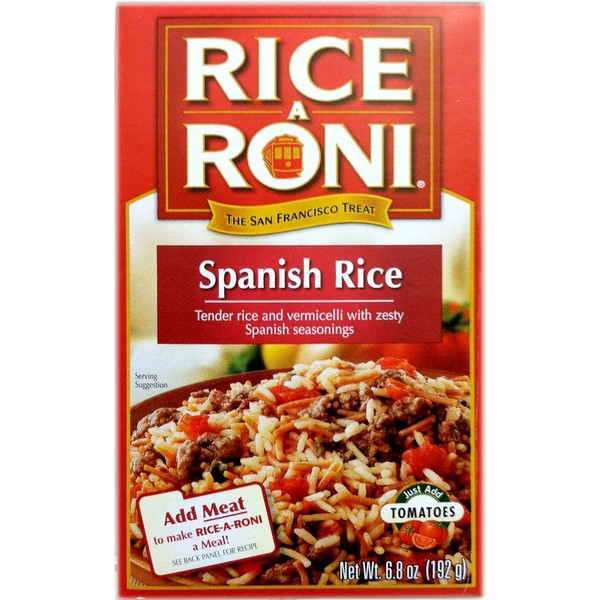 Rice-A-Roni SPANISH RICE 6.8oz (8 pack)