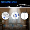 INCARLED 4Inch 3CCT LED Recessed Slim Pot Light with Junction