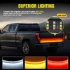 48 Inch Triple Row 360 LED Truck Tailgate Light Bar