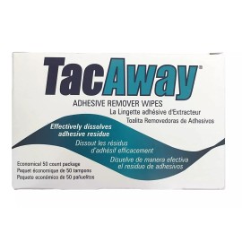 Skin-Tac Torbot MS408W TacAway Adhesive Remover Wipes (4 Boxes of 50)