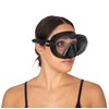 Seac Icona, rahmenlose Einglas-Tauchmaske, 100% Made in Italy