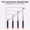 22.44in Portable Selfie Stick Tripod, 4 in 1 Extendable Travel