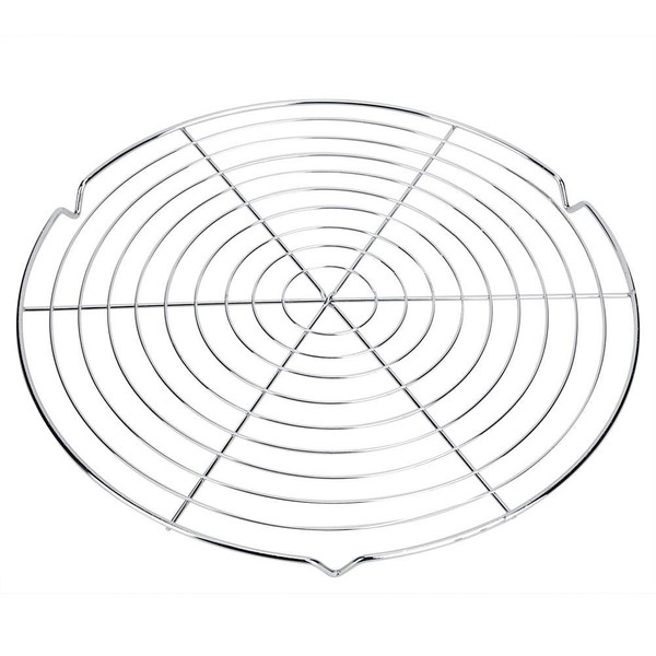 Sorand Barbecue Mesh, Round BBQ Wire Mesh Grill Net BBQ