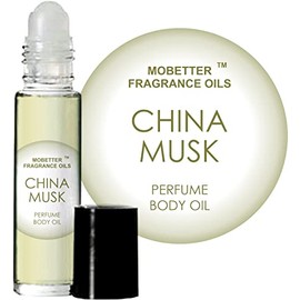 MOBETTER FRAGRANCE OILS China Musk Perfume Body Oil 1/3 oz roll on Glass Bottle