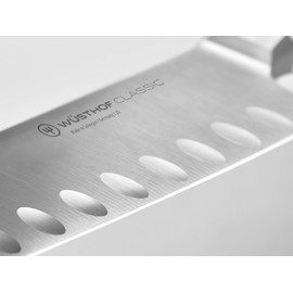 WÜSTHOF Classic Santoku Knife, White, 7"