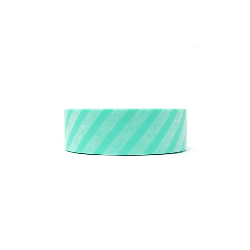 Wrapables Colorful Patterns Washi Masking Tape, St Patrick Stripes