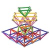160 Pcs Magnet Building Sticks Kids Toys, Lengthen Magnetic Construction
