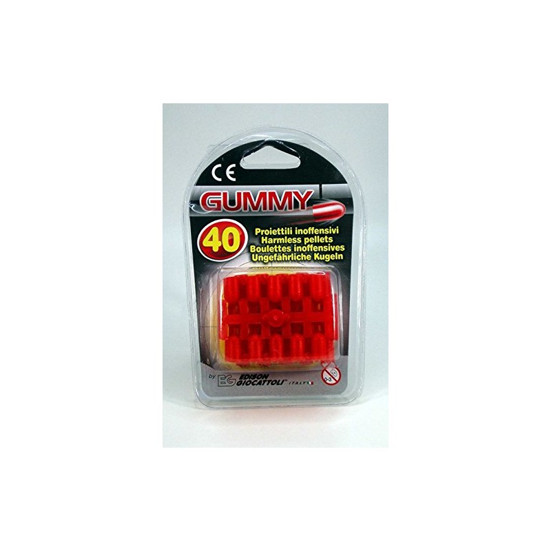 Edison Giocattoli Gummy Ammunition 40 Pk