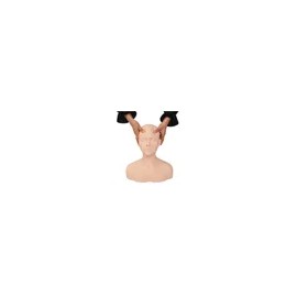 피부 미용 마네킹 학원 실기 실습 연습 시험준비용 모델링 상반신 데콜테 마네킹 Skin Beauty Mannequin for Academy Practical Training Exam Preparation Modeling Upper Body Decollete Mannequin