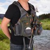 snowzhi Versatile Multi-Pocket Fishing Vest with Detachable Backpack - Breathable,