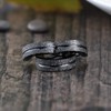 Stayoung Jewellery 2pcs Frosted Stainless Steel Mens Huggie Hinged Hoop