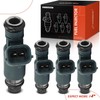 A-Premium - Juego de 4 inyectores de combustible compatibles con