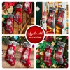 Acina 5 Pcs Christmas Stockings, 18.9" Swedish Santa Gnome Stockings
