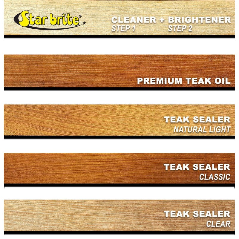 Star Brite Premium Golden Teak Oil 16 oz Ultimate Wood