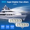 Goottan Led Boat Lights, 72W Deck Dock Marine Lights Waterproof