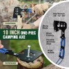 Mossy Oak Hatchet and Machete Knife Set with Sheath Stainless