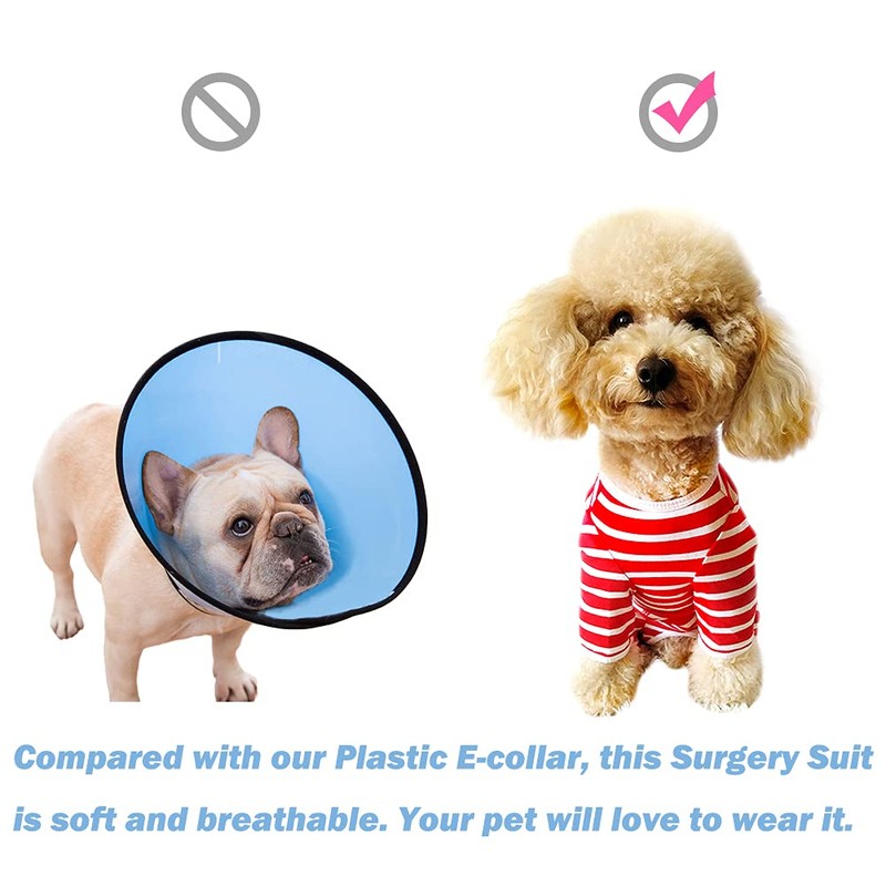 Dog’s Recovery Suit Post Surgery Shirt for Puppy, Full Coverage