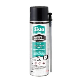 Sista White Tech / Straw Type - Easy to Test Professional Quality, High Grade Foam with High Insulation, Low Foam Pressure, High Flexibility, Low Shrink Rate, For Gap Filling, Condensation, Soundproofing