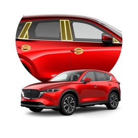 Gadget Collection Mx Protectores PPF para Postes y manijas de Mazda CX-5 2024 a 2025 (2024 a 2025)                                                    